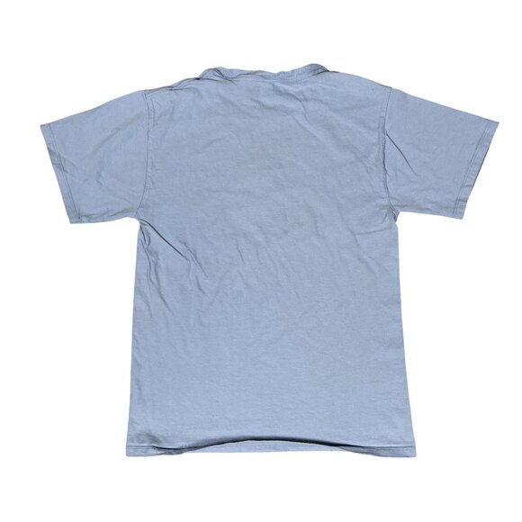 Champion Baby Blue Logo T-Shirt Size Small - Picture 2 of 4